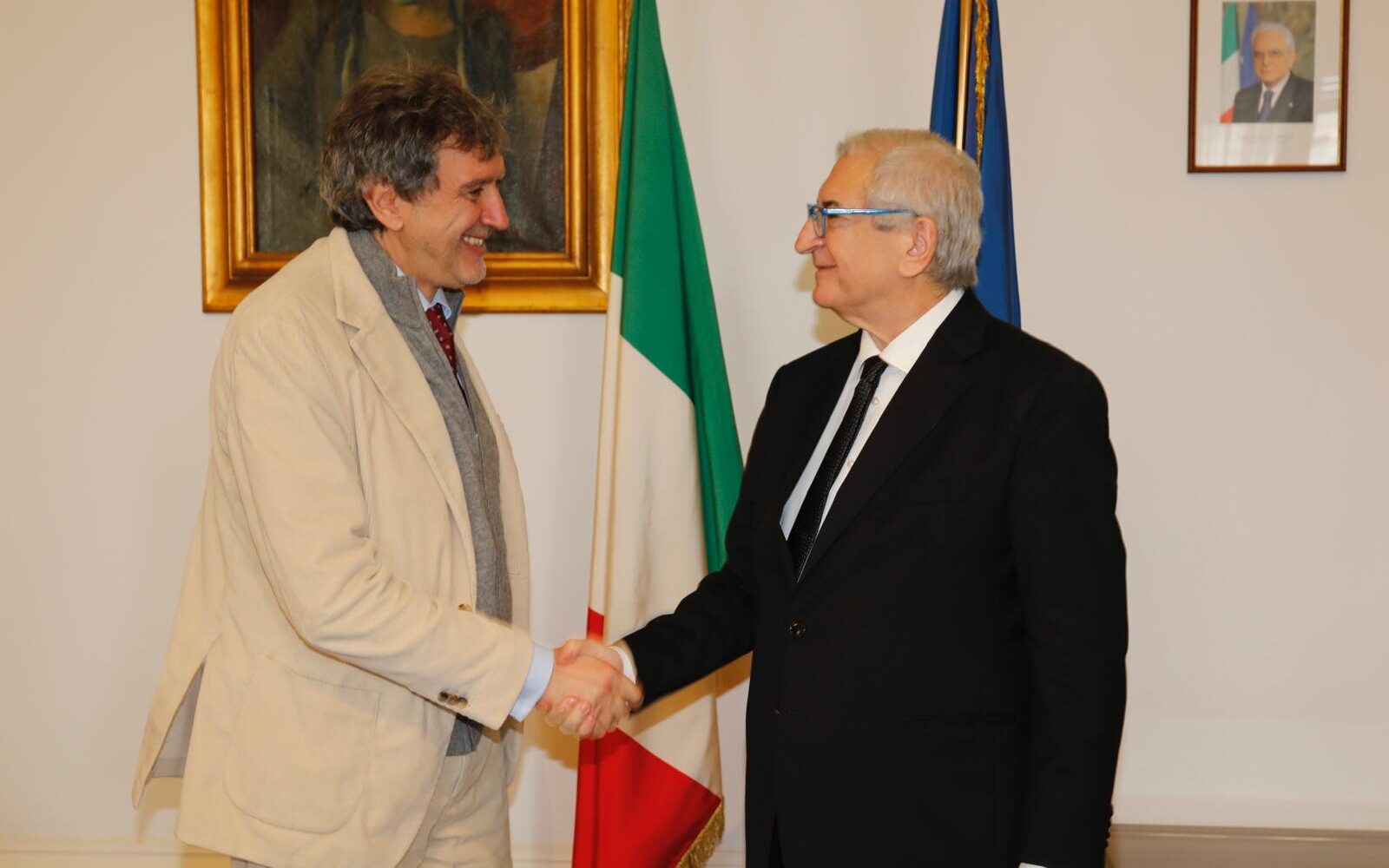 Marsilio incontra Ministro Foti