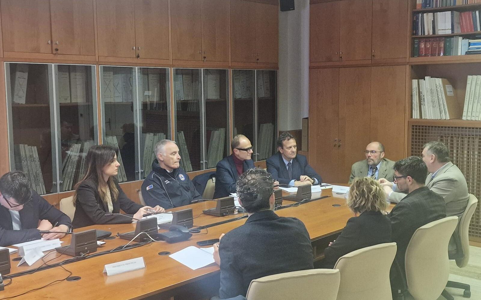Vertice in Prefettura a Teramo
